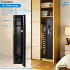 Barska HQ800 4-Rifle Biometric Keypad Safe (AX12760)