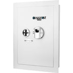 Barska 0.52 Cu. ft Right Opening Wall Safe, White | AX13030