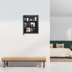 Barska 0.52 Cu. ft Black Biometric Wall Safe, Right Opening AX12038 | Left Opening AX13034