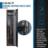 Barska 11-Rifle Digital Keypad Safe (AX13100)