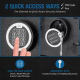 Barska 0.72/0.78 Cu. Ft. Dual Compartment Keypad Depository Safe (AX13310)