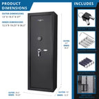 Barska 14-Rifle Digital Keypad Safe (AX13328)