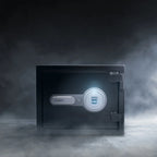 Barska 0.75 Cu. ft Biometric Fireproof Security Safe, Black | AX13498