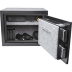 Barska 0.75 Cu. ft Biometric Fireproof Security Safe, Black | AX13498