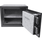 Barska 0.75 Cu. ft Biometric Fireproof Security Safe, Black | AX13498