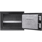 Barska 0.75 Cu. ft Biometric Fireproof Security Safe, Black | AX13498