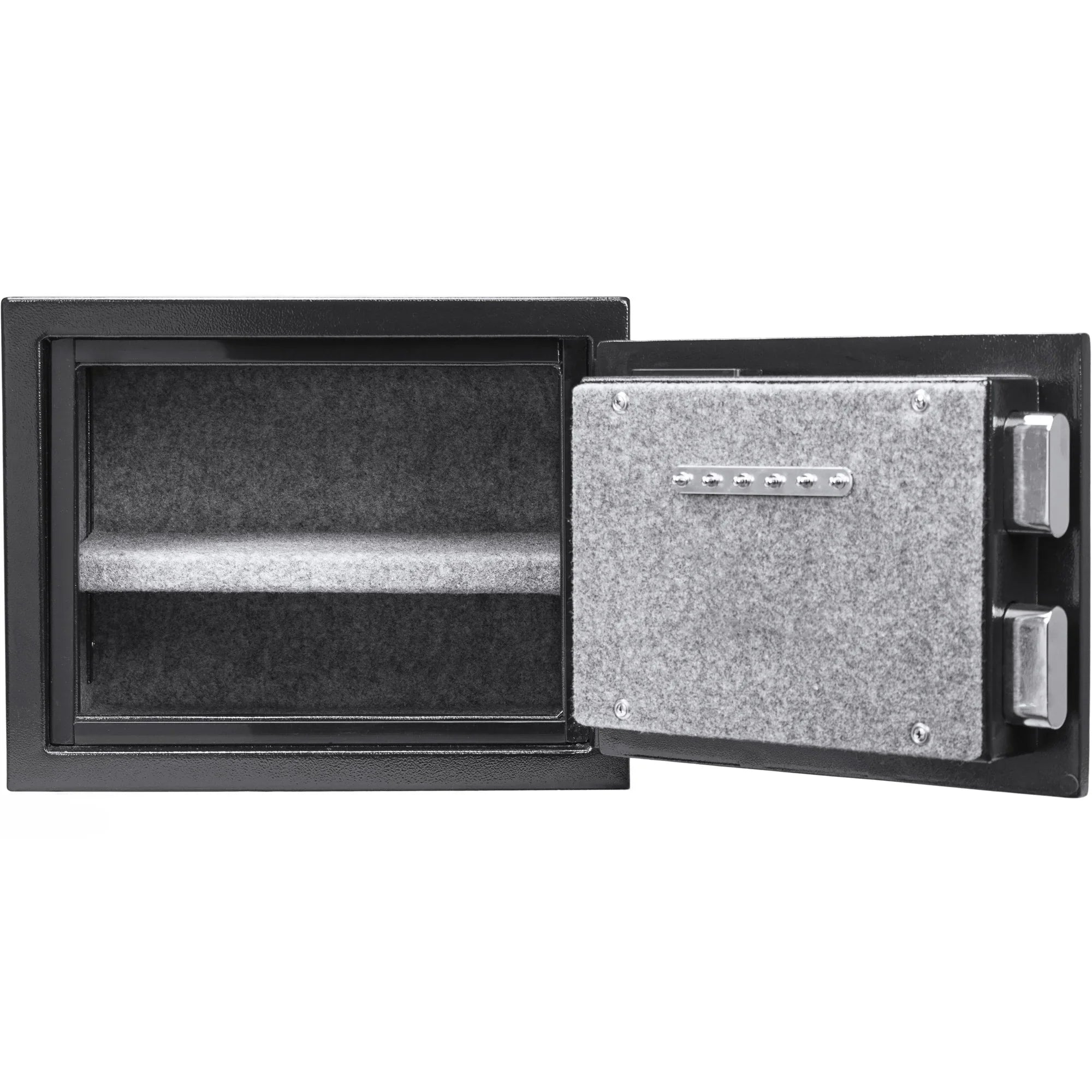 Barska 0.75 Cu. ft Biometric Fireproof Security Safe, Black | AX13498