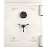 Barska Keypad Fireproof Jewelry Safe – Satin White (AX13614)