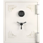 Barska Keypad Fireproof Jewelry Safe – Satin White (AX13614)