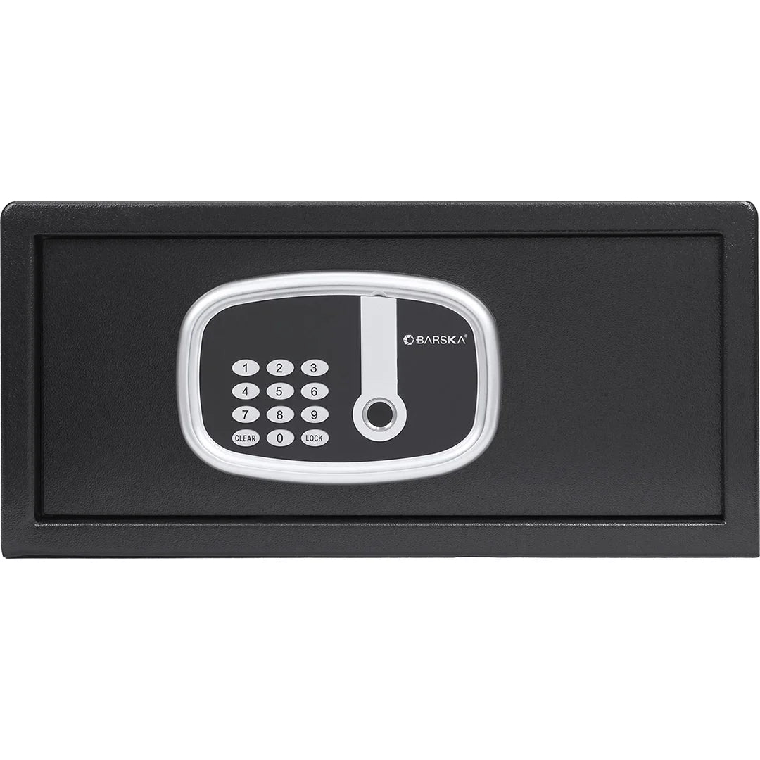 Barska 0.85 Cu. ft Biometric Digital Keypad Security Safe with Interior Light | AX13632