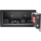 Barska 0.85 Cu. ft Biometric Digital Keypad Security Safe with Interior Light | AX13632