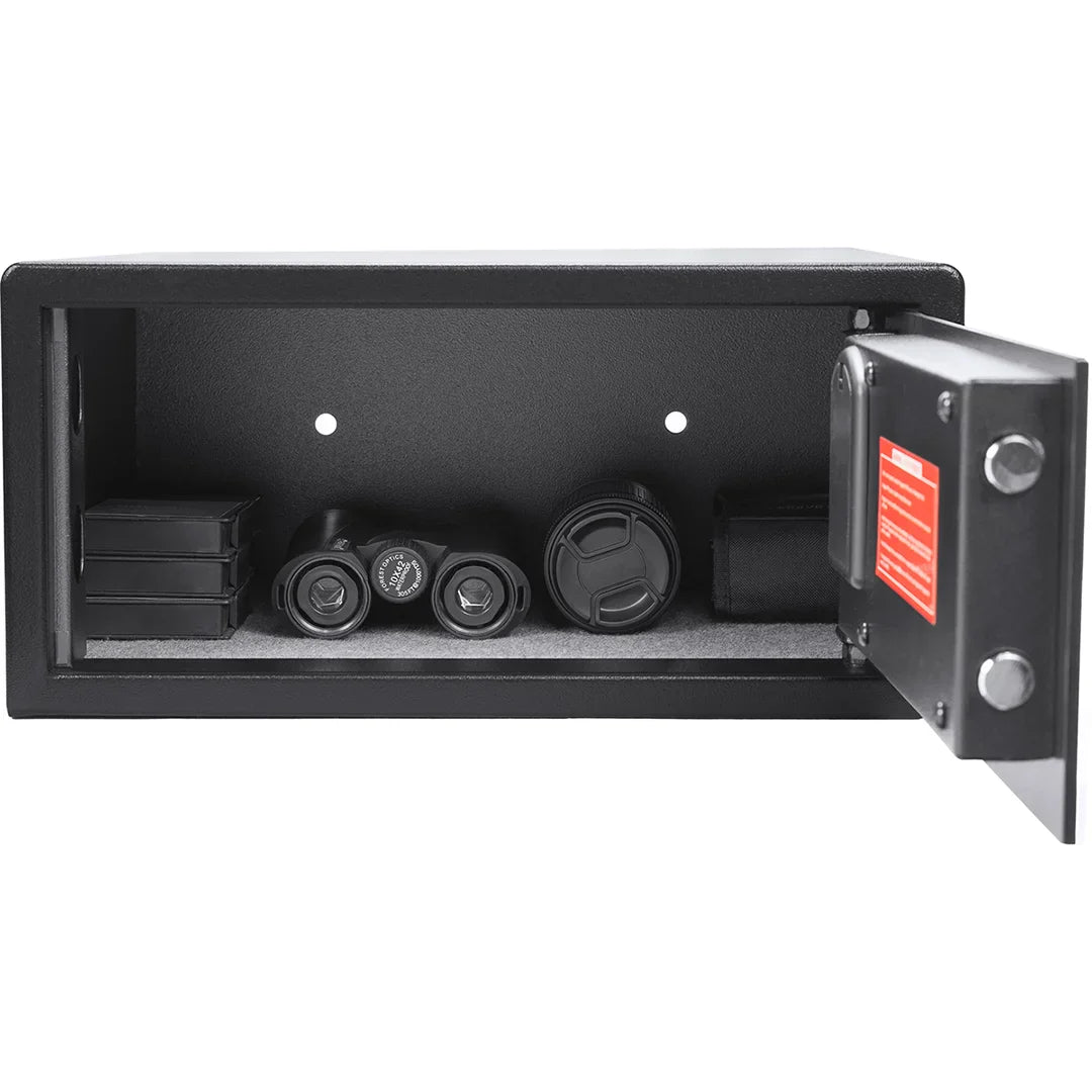 Barska 0.85 Cu. ft Biometric Digital Keypad Security Safe with Interior Light | AX13632