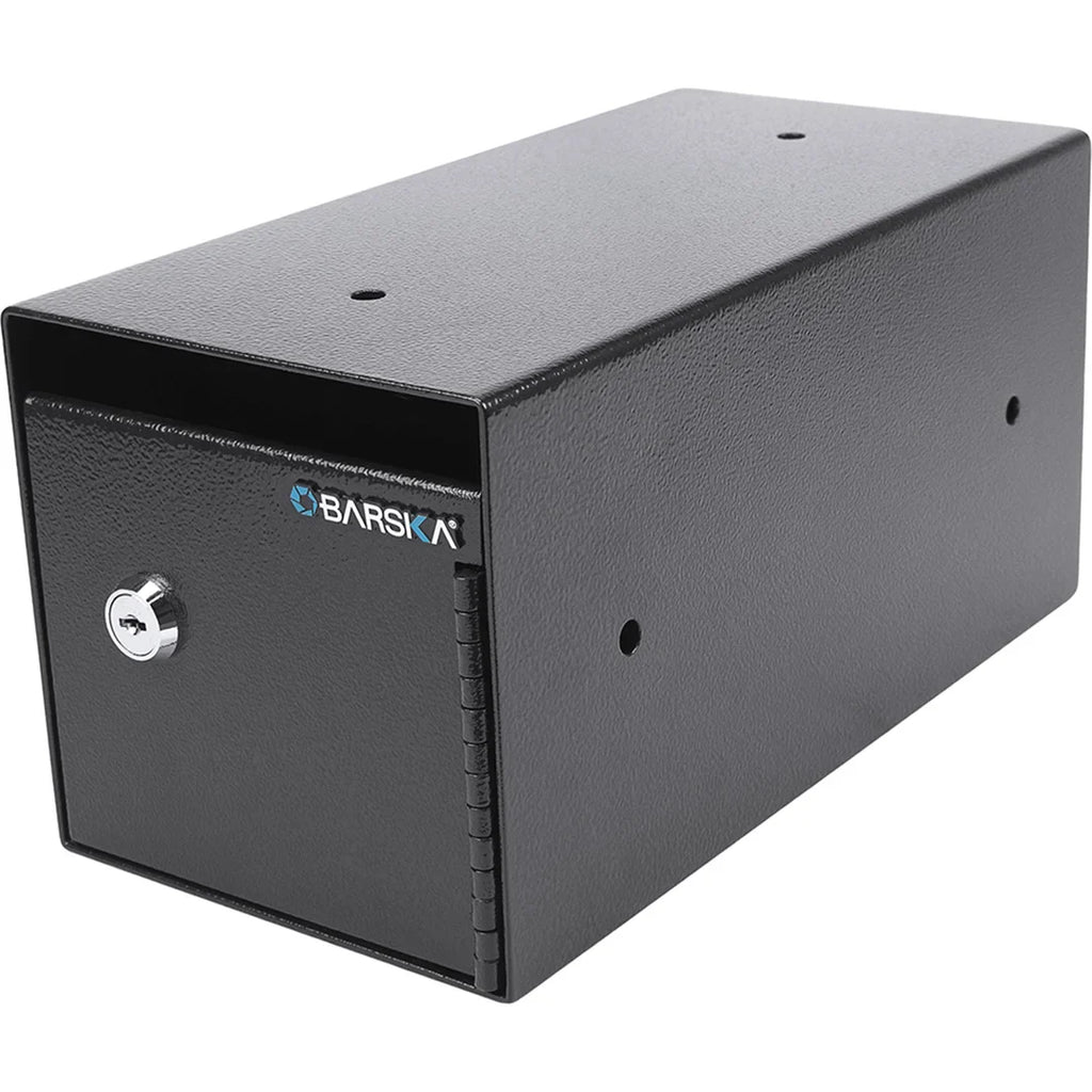 Barska 0.17 Cu. ft Single Key Depository Safe | AX13676