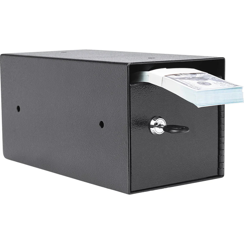 Barska 0.17 Cu. ft Single Key Depository Safe | AX13676