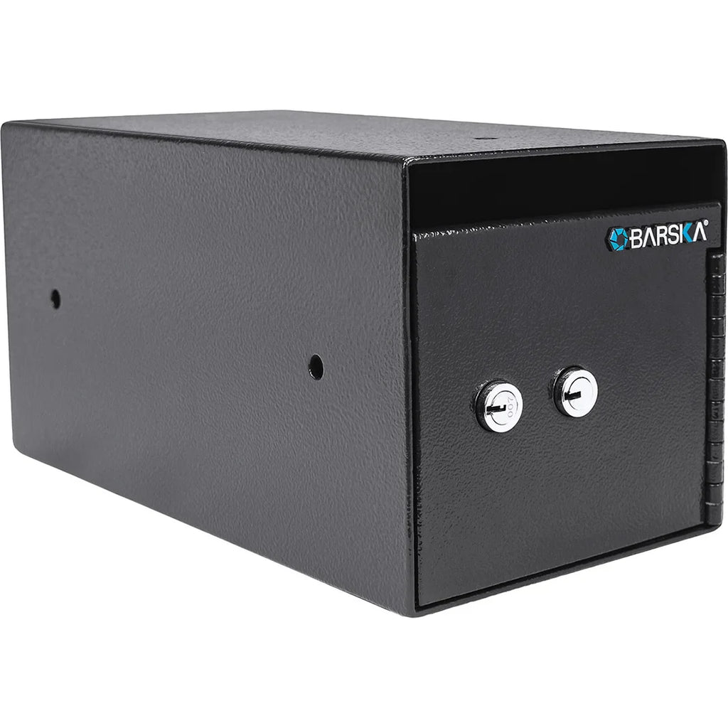 Barska 0.17 Cu. ft Dual Key Depository Safe | AX13708