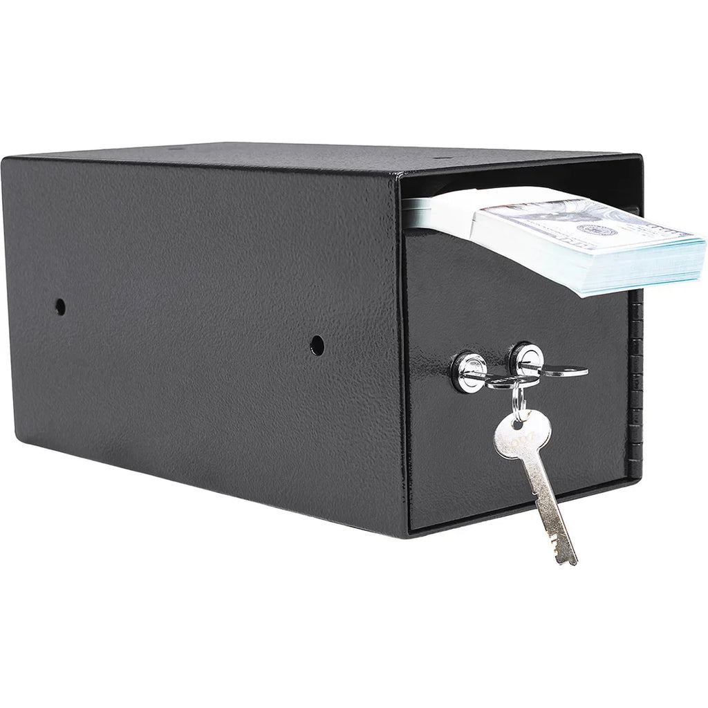 Barska 0.17 Cu. ft Dual Key Depository Safe | AX13708