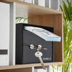 Barska 0.17 Cu. ft Dual Key Depository Safe | AX13708