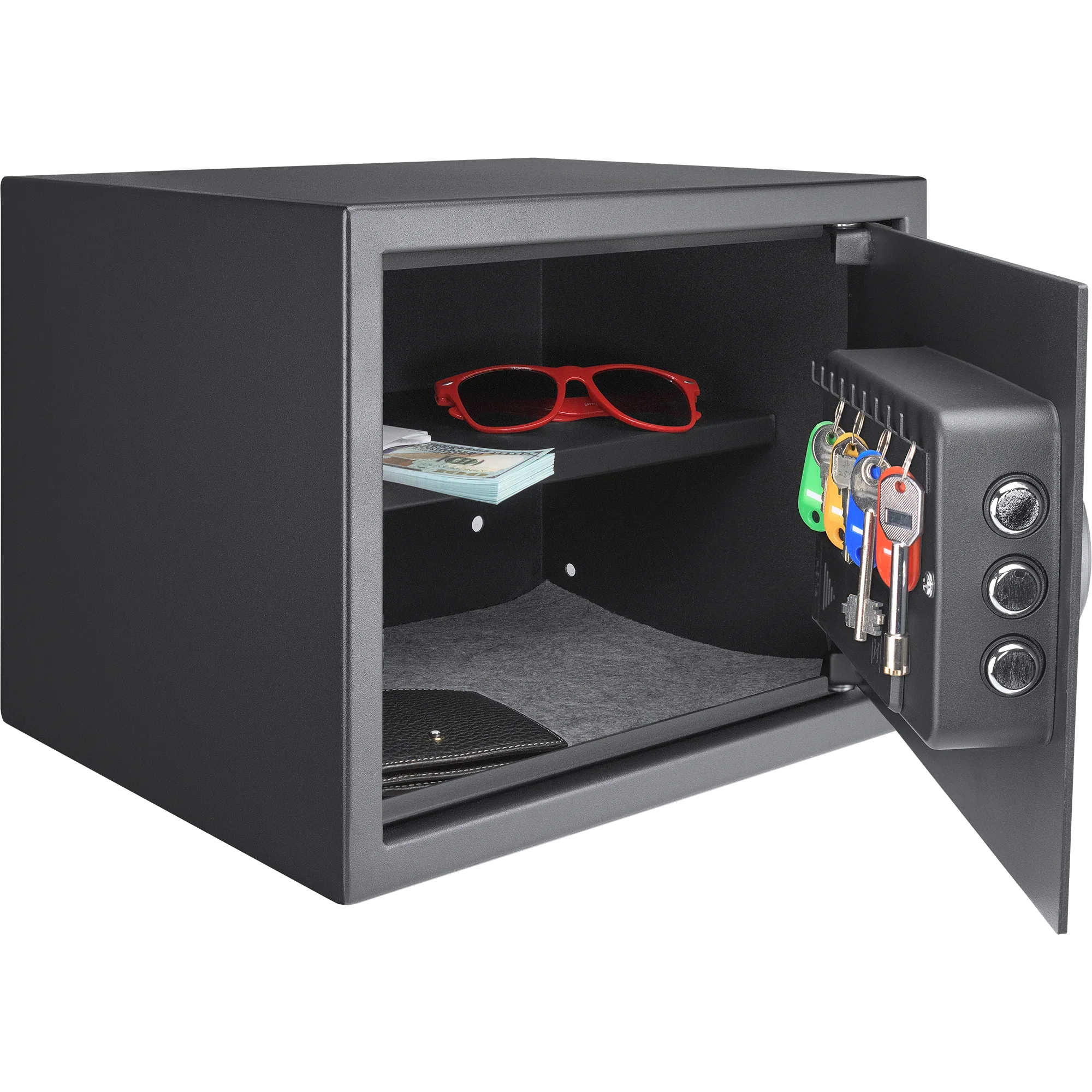 Barska WL80 WardenLight 0.8 Cu. ft Digital Keypad Safe with Interior LED Light | AX13748