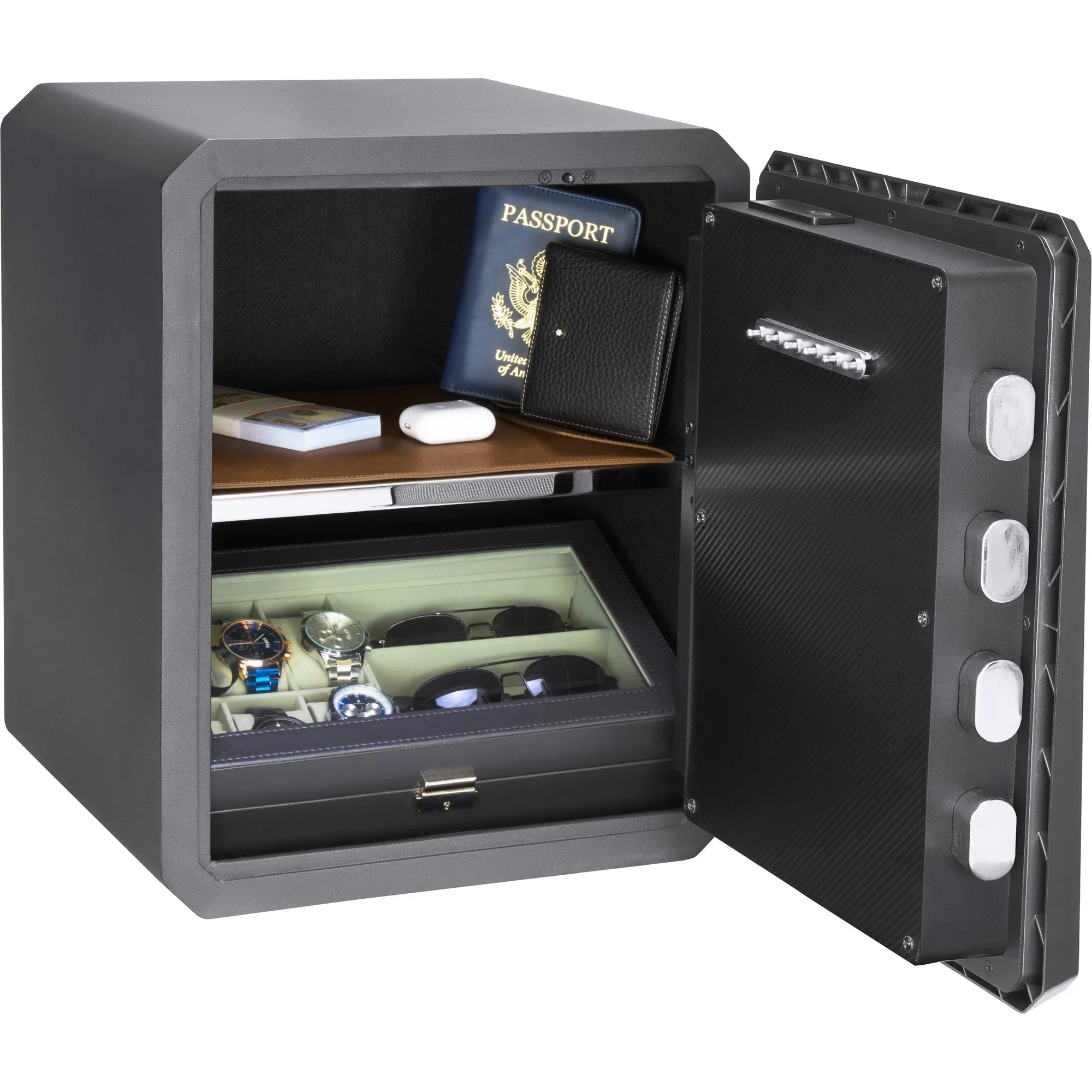 Barska 1.5 Cu. ft Touchscreen Biometric Keypad Security Safe | AX13936
