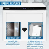 Barska Diamond 2.4 Cu. Ft. Touchscreen Biometric Security Safe (AX13940)