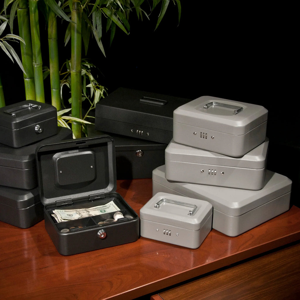 Barska Extra Small 6" Cash Box with Combination Lock | CB11782
