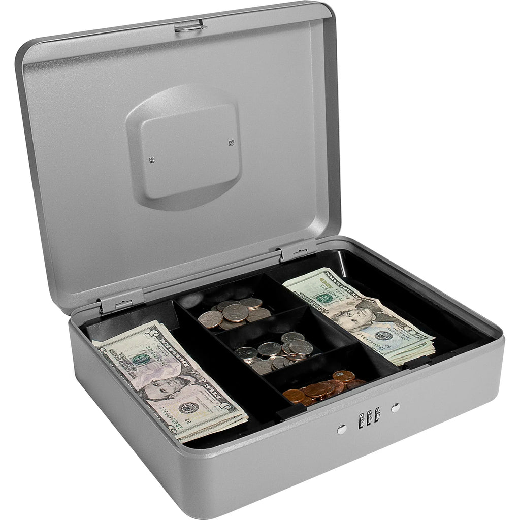 Barska Large 12" Cash Box with Combination Lock | CB11788