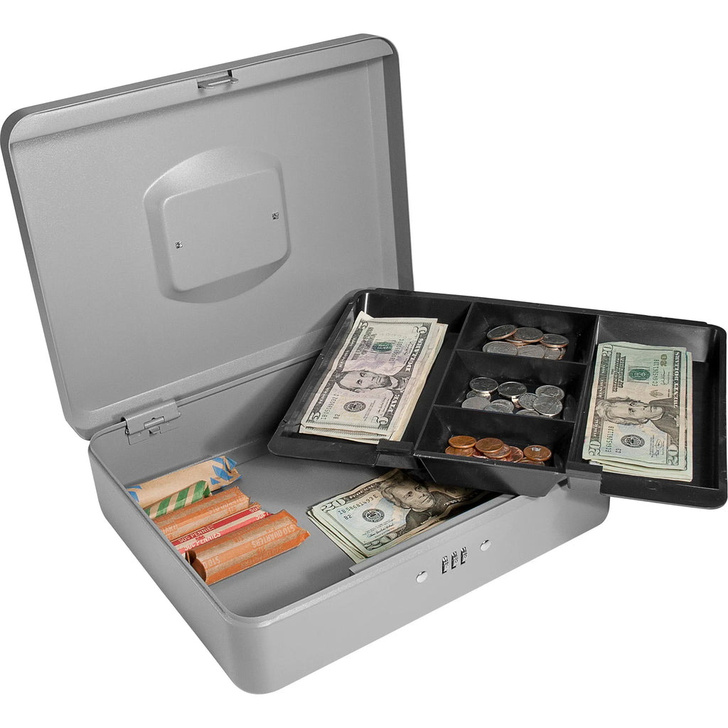 Barska Large 12" Cash Box with Combination Lock | CB11788