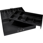 Barska Fold Out Cash Box with Six Compartment Tray and Bill Holder with Combination Lock | CB11794