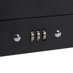 Barska Fold Out Cash Box with Six Compartment Tray and Bill Holder with Combination Lock | CB11794