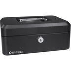Barska Small 8" Cash Box with Key Lock | CB11830
