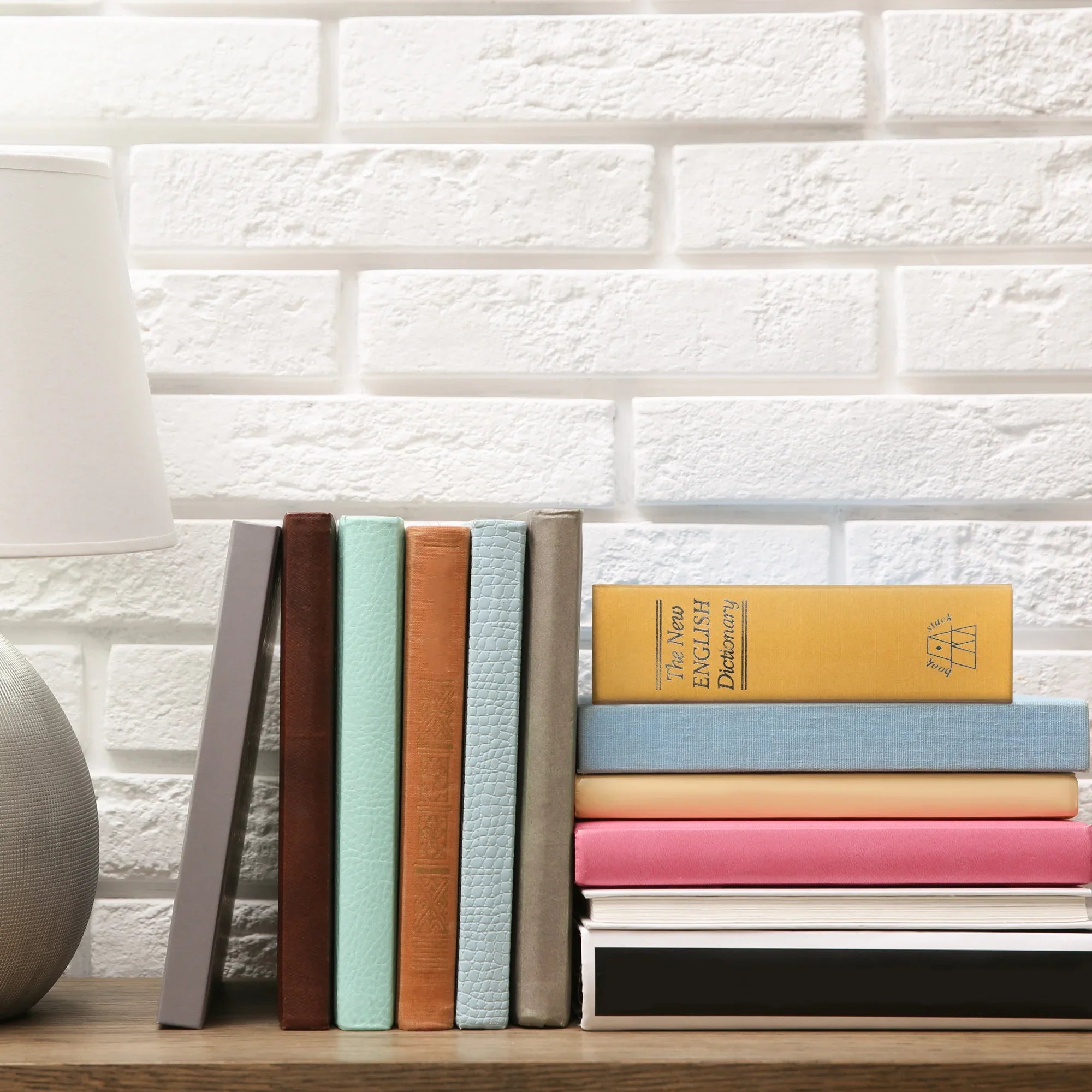 Barska Dictionary Book Lock Box with Combination Lock, Brown | CB11990