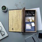 Barska Large Antique Book Lock Box with Key Lock | CB11992