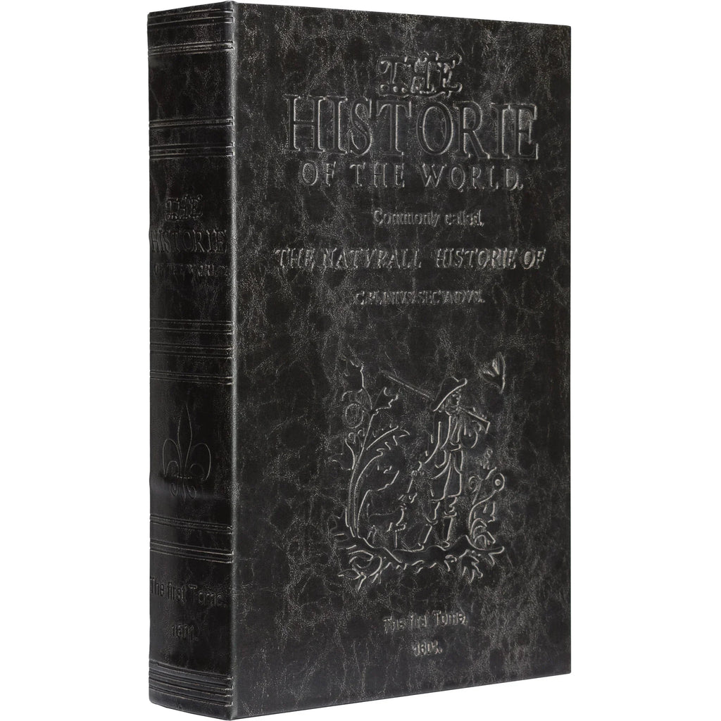 Barska Large Antique Book Lock Box with Key Lock | CB11992