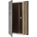 Barska Large Antique Book Lock Box with Key Lock | CB11992