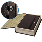 Barska Large Antique Book Lock Box with Key Lock | CB11992