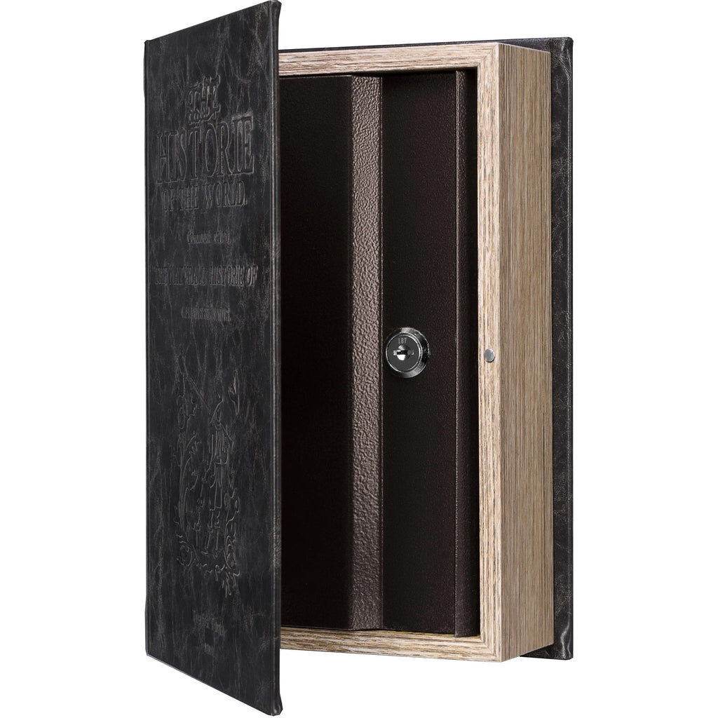 Barska Standard Antique Book Lock Box with Key Lock | CB11994
