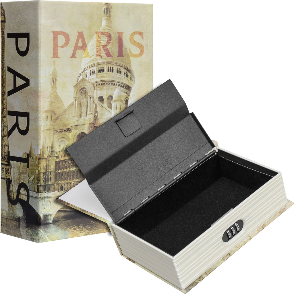 Barska Paris Book Lock Box with Combination Lock | CB12362