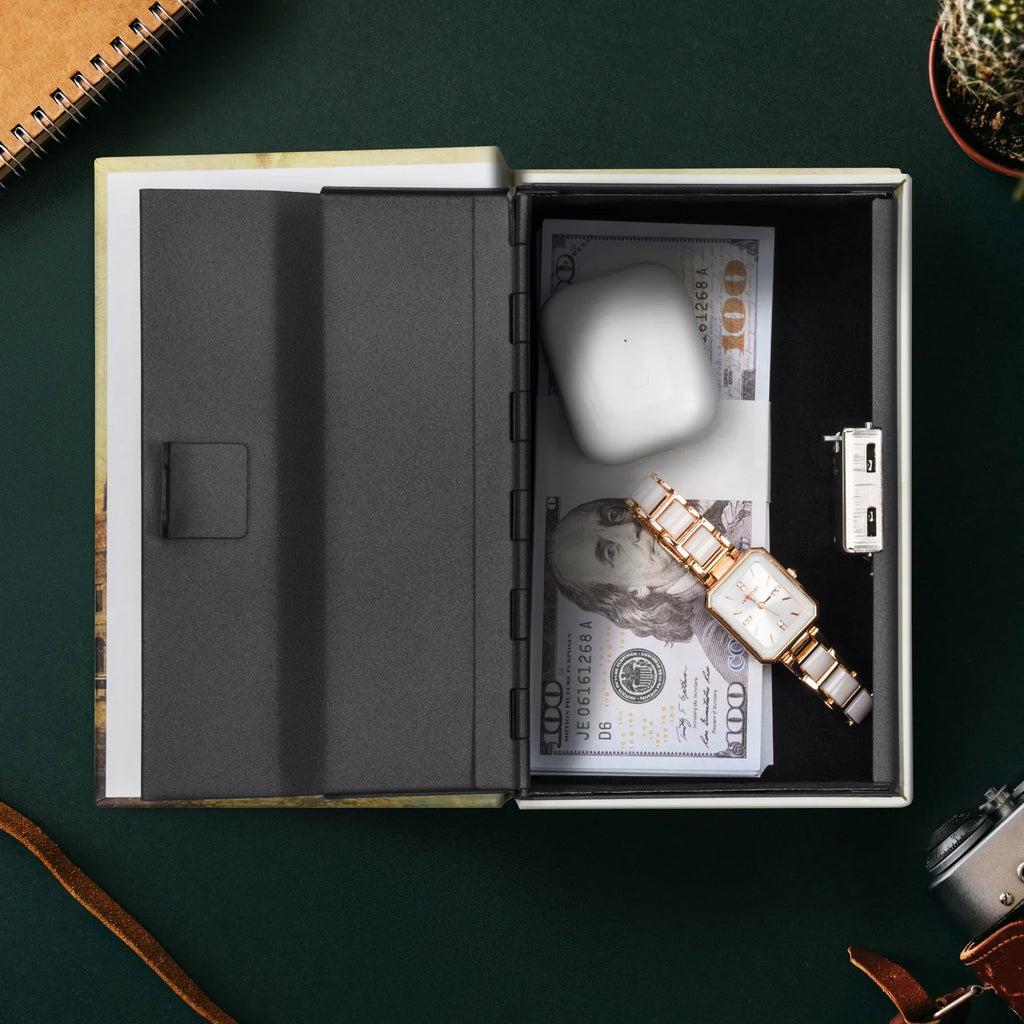 Barska Paris Book Lock Box with Combination Lock | CB12362