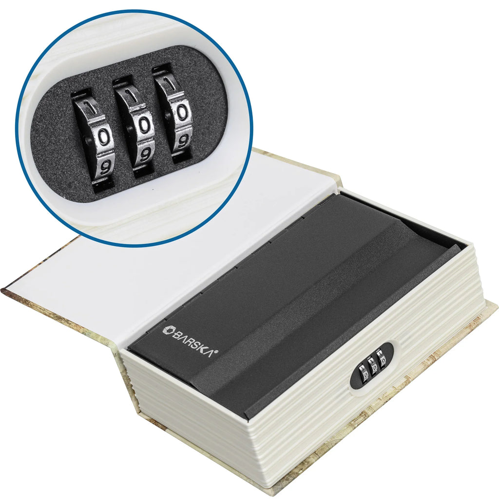 Barska Paris Book Lock Box with Combination Lock | CB12362