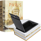 Barska Paris & London Series Dual Book Lock Boxes with Key Lock | CB12470, CB13056, CB13058