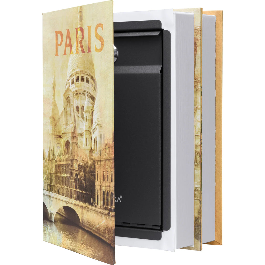 Barska Paris & London Series Dual Book Lock Boxes with Key Lock | CB12470, CB13056, CB13058