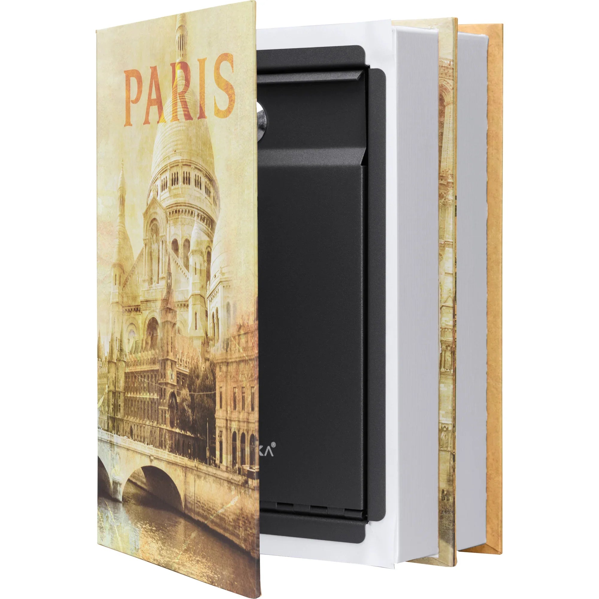 Barska Paris & London Series Dual Book Lock Boxes with Key Lock | CB12470, CB13056, CB13058