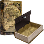 Barska Antique Map Book Lock Box | CB12480
