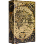 Barska Antique Map Book Lock Box | CB12480
