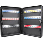 Barska 48 Capacity Adjustable Key Cabinet with Key Lock | CB12484