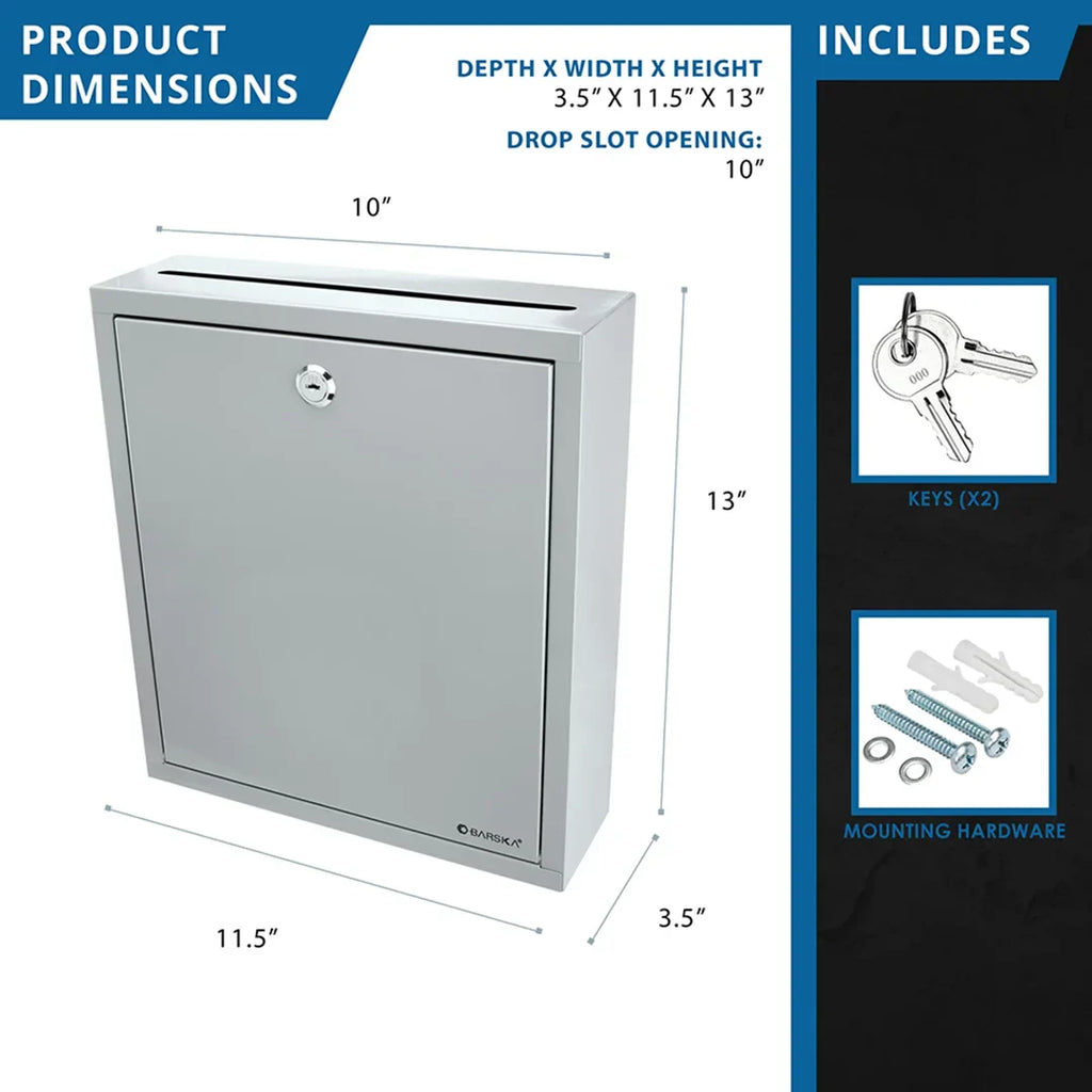 Barska Large Multi-Purpose Drop Box | CB12712