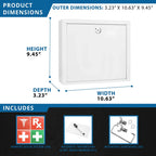Barska Small Medical Cabinet | CB12820