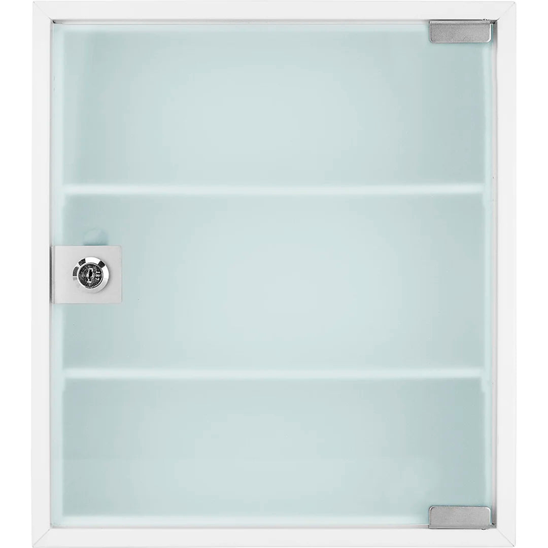Barska Standard Medical Cabinet with Frosted Glass Door | CB12822