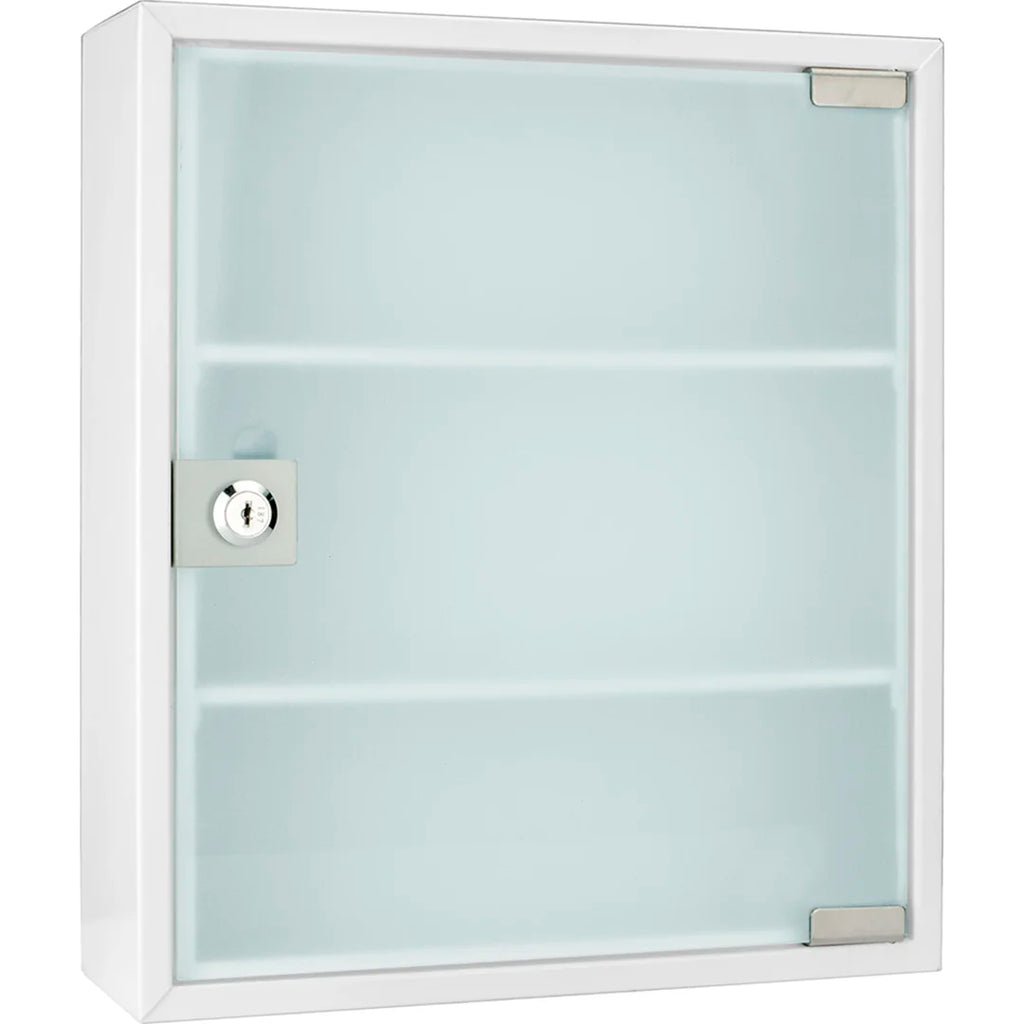 Barska Standard Medical Cabinet with Frosted Glass Door | CB12822