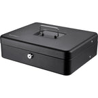 Barska Cash Box with Coin Trays and Bill Holder with Key Lock | CB13054